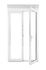 Porte-fenêtre PVC blanc 2 vantaux volet roulant intégré H.215 x l.120 cm CLOSY
