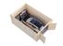 Garage en bois toit plat Rasmus avec porte bois - ép.44mm - 25,5 m² hors-tout - PALMAKO