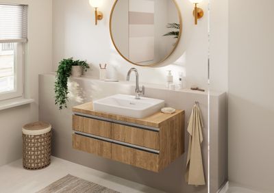 Robinet de salle de bain Chrome Vernis Blend 200 - HANSGROHE