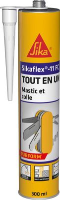 Mastic Colle Polyuréthane Sikaflex 11 FC Purform Blanc 300 ml SIKA