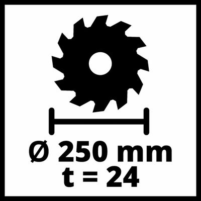 Scie circulaire sur table TC-TS 2025/2 U 2000 W - EINHELL