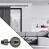 Embout déco boule en métal diam 28 mm Finition Gun foncé - MOBOIS