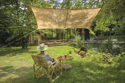 Voile d'ombrage rectangulaire 400 x 300 cm JARDILINE