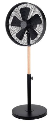 Ventilateur sur pied noir Ø 40 cm 50 W - DOMAIR