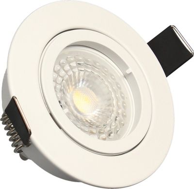 Spot LED encastrable GU10 orientable lumière blanc neutre Blanc - Saphyr ARLUX