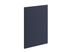 Façade dos pour meuble de cuisine Lotus bleu marine mat 85 x 58 cm OFITRES