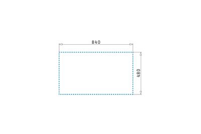 Evier de cuisine inox gris 86x50 cm 1 bac 1 egouttoir Sparta - NORD INOX