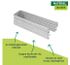Agrafes métalliques 4 x 14 cm pour fixation dans le sol par 10 WINDHAGER