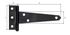 Penture anglaise 105 mm noir ALBERTS