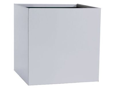 BOITE A EAU 200X200 FRONTALE ALU GRIS