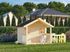 Cabane de jeux en bois naturel Felix - 1,9 m² intérieur - Livraison à domicile incluse - PALMAKO