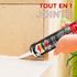 Colle de fixation Flextec transparent cartouche 389 g - PATTEX