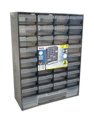 Casier de rangement Vario Plus Hobby 33 tiroirs - ALLIT