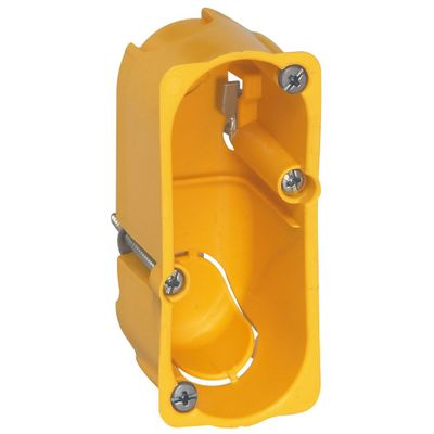 Boite d'encastrement 1 poste 32x40mm Matériaux creux - Batibox LEGRAND