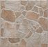 Carrelage de sol extérieur effet pierre beige RIVER ép 7 mm 31 x 31 cm paquet de 1,93 m² CERAM INDUSTRIE