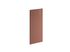 Joue de finition pour demi-colonne Glossy terracotta brillant 130 x 57 cm OFITRES