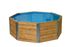 Piscine hors sol ronde bois massif Ø 325 cm  104 x 157 cm hauteur 116 cm, Livraison à domicile incluse - WEKA