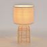 Lampe à poser E14 Tulum rotin 7W - COREP
