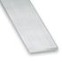 Profilé plat aluminium brut 25 x 2 mm 2 m  CQFD