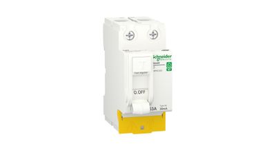 Interrupteur différentiel 63A 30mA type AC peignable - Resi9 XP SCHNEIDER ELECTRIC