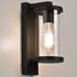 Applique extérieur E27 Lenny noir IP44 60W - COREP