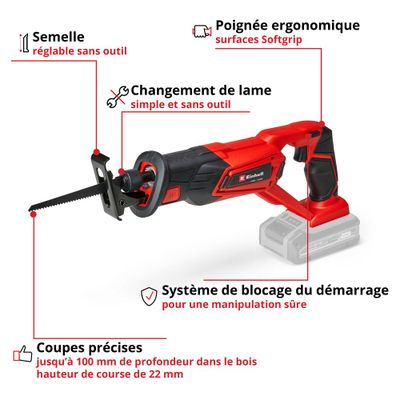 Scie sabre TE-AP 18 LI SOLO EINHELL