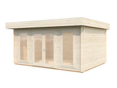 Abri de jardin  Bois Blanc Timo 14,8m2 Livraison à domicile incluse