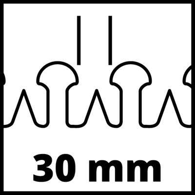 Taille-haie électrique 700 W lame 67 cm GE-EH7067 EINHELL