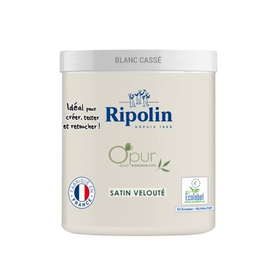 Peinture O'PUR Blanc Cassé 75 ml - RIPOLIN
