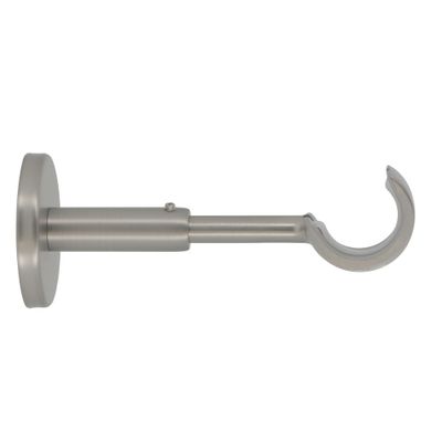 Support ouvert extensible en métal diam 28 mm Finition Chromé mat - MOBOIS