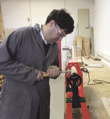 Set de 5 burins pour tour à bois - EINHELL