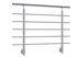 Garde-corps New Rondo - Aluminium anodisé - L 1,50 m - Pose latérale - SOGEM