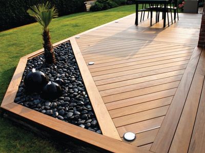 Lame de terrasse ipé courson lisse - 21 x 145 x 950 mm - HENRY TIMBER