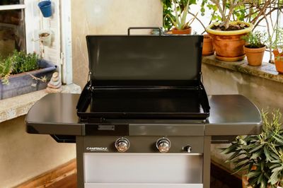 Plancha à gaz 2 brûleurs EX Plus avec housse CAMPINGAZ