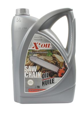 Huile de chaine de tronçonneuse 5 Litres X'OIL