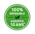 Radiateur à inertie EDEN blanc horizontal 1500W UNIV'R CHAUFFAGE