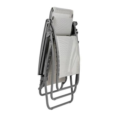 Fauteuil relax zéro gravité beige seigle RCLIP - LAFUMA