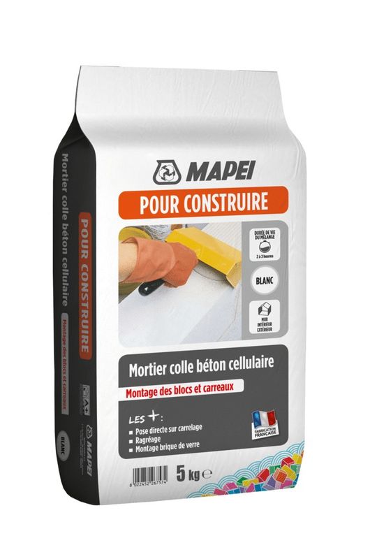 Mortier Colle Beton Cellulaire Blanc 5 Kg Mapei 1268309 Materiaux Et Gros Oeuvre L Entrepot Du Bricolage