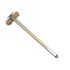 Brosse en laiton et aluminium VULCANO