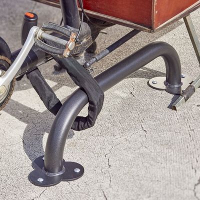 Arceau antivol vélo cargo gris anthracite MOTTEZ