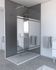 Paroi de douche à l'italienne 140x200 cm profilé chrome verre miroir 8 mm Parma - AURLANE