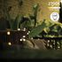 Guirlande lumineuse extérieur solaire LED 8m Saria noir IP44 blanc chaud - TIBELEC
