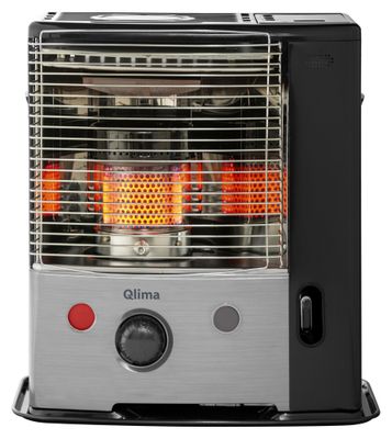 Poêle à pétrole à mèche 2,7 kW R7327S C-2 noir - QLIMA