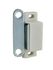 Loqueteaux magnétiques rectangulaire 4 kg blanc gache 2 trous par 10