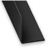 Cornière égale PVC noir 10 x 10 mm 1 m CQFD