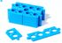 Cale plate ep. 2, 3 et 5 mm en seau de 300 pièces JOUPLAST TMP CONVERT