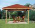 Tonnelle -  651 - 306 x 120 cm - bardeaux de toit inclus Livraison gratuite domicile WEKA