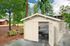 Garage bois Palmako Roger bois naturel ép.44 mm double portes en bois - 24,5 m², Livraison à domicile incluse - PALMAKO
