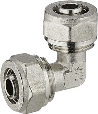 Coude égal multicouche à compression Ø 20 mm - QUICK PLOMBERIE