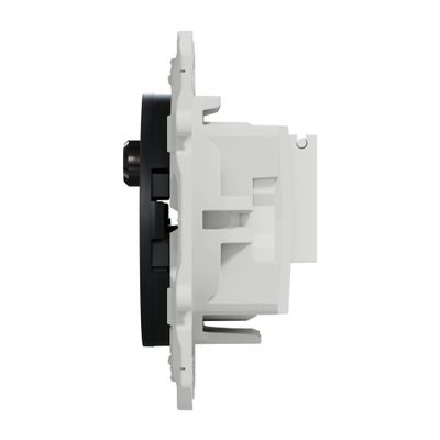 Prise antenne TV/ FM/ SAT murale anthracite - Odace SCHNEIDER ELECTRIC